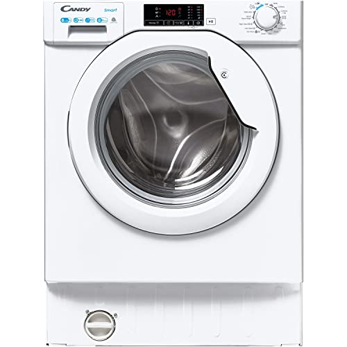 CANDY CBD485D1E Integrated Washer Dryer, 8KG Capacity