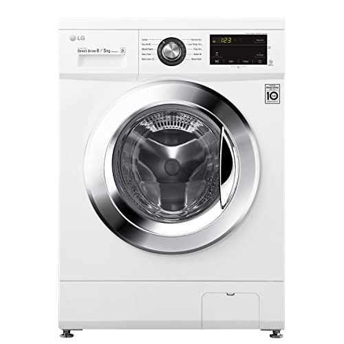 White Washer Dryer with 1400 rpm, Quick Wash