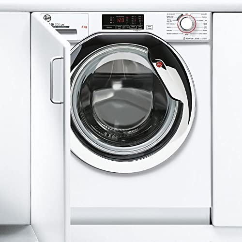 Hoover 8kg Integrated Washing Machine, 1400 RPM
