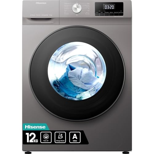 Hisense 12kg Washing Machine - Titanium - A Rated