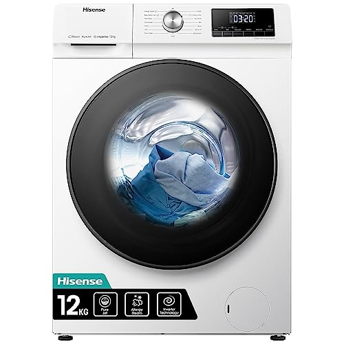 Hisense 12Kg White Washing Machine - A Rated