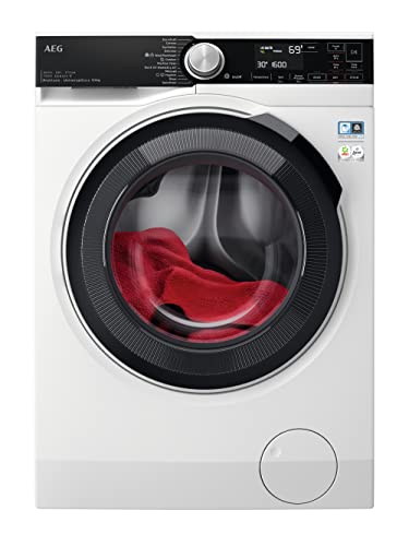 AEG 7000 Series Washer Dryer Prosteam Freestanding White