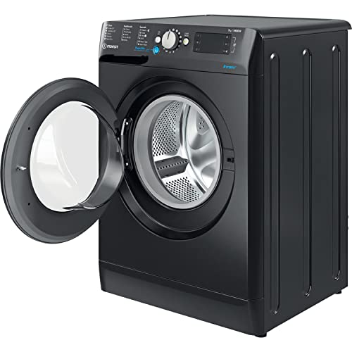 Indesit 7kg 1400RPM Black Washing Machine