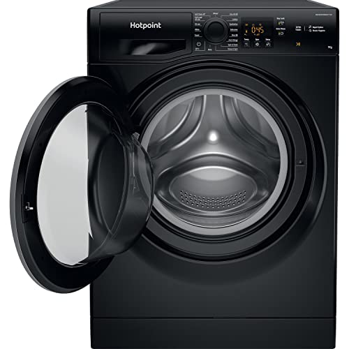 Hotpoint 9kg Black Freestanding Washer 1400rpm