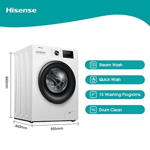 6KG Front Load Washing Machine with 15 Programs