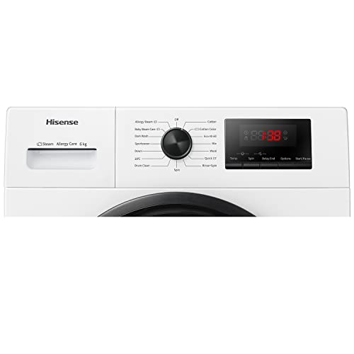 6KG Front Load Washing Machine with 15 Programs