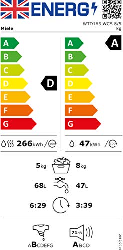 Miele Front-Loading Washer Dryer Combo - 8 kg