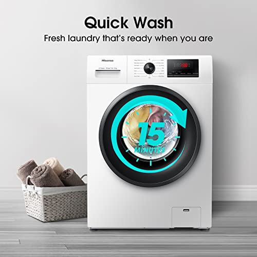 6KG Front Load Washing Machine with 15 Programs
