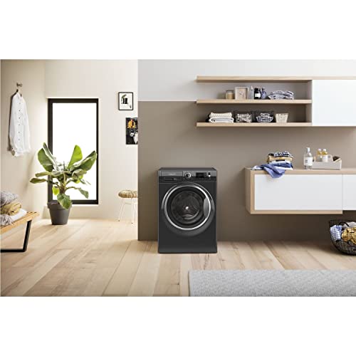 Hotpoint Freestanding Washing Machine, 9kg, Black