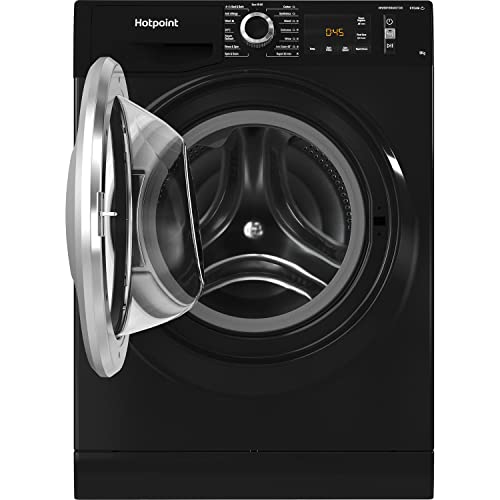 Hotpoint Freestanding Washing Machine, 9kg, Black