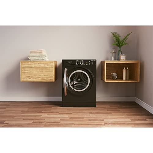 Hotpoint Freestanding Washing Machine, 9kg, Black