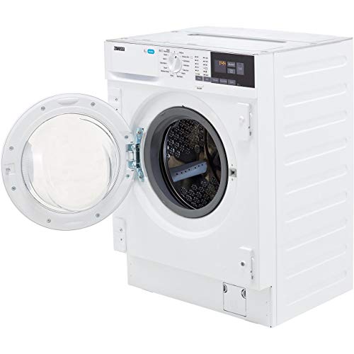 Zanussi Integrated 8kg Washing Machine - White