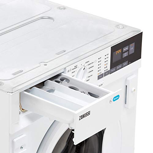 Zanussi Integrated 8kg Washing Machine - White