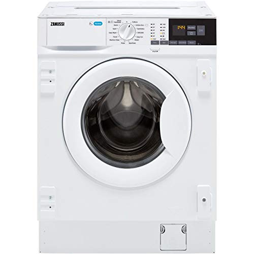 Zanussi Integrated 8kg Washing Machine - White