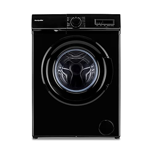 Montpellier Freestanding 7kg 1400RPM Washing Machine - Black