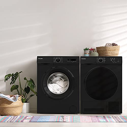 Montpellier Freestanding 7kg 1400RPM Washing Machine - Black