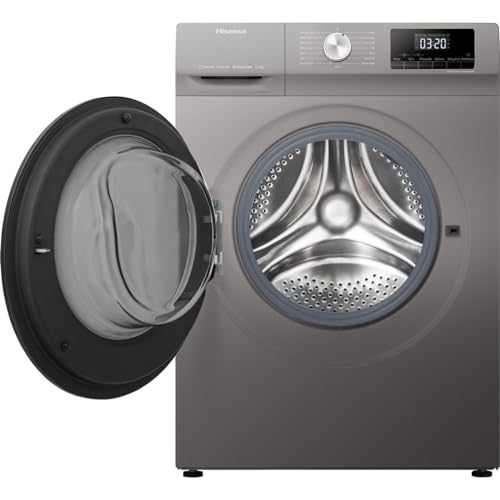 Hisense 12kg Washing Machine - Titanium - A Rated