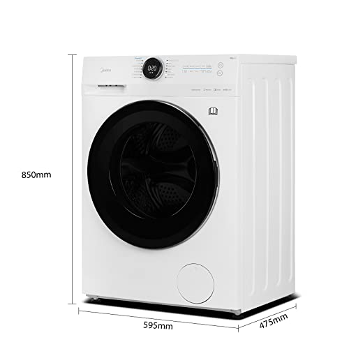 Midea Freestanding Washer Dryer with Health Guard - White