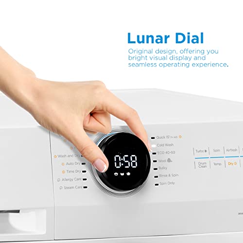Midea Freestanding Washer Dryer with Health Guard - White