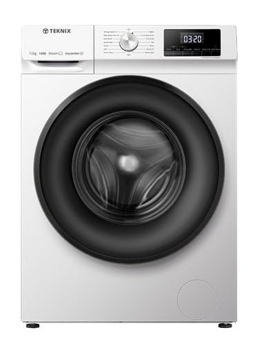 Teknix 12Kg Washing Machine with Steam Program