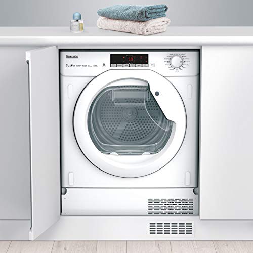 7kg Baumatic Heat Pump Tumble Dryer - White