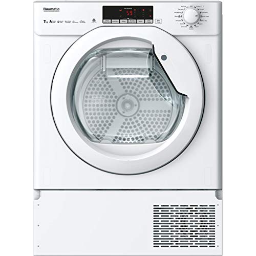 7kg Baumatic Heat Pump Tumble Dryer - White