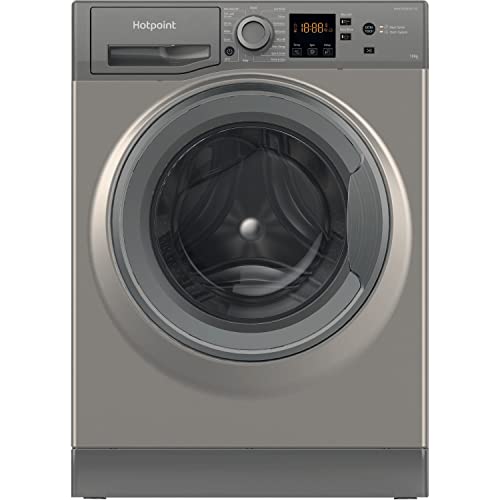 Hotpoint Graphite 10kg Washer - 1400 rpm