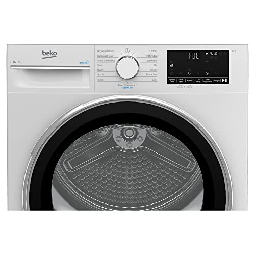 Beko 8Kg White Heat Pump Dryer - A++