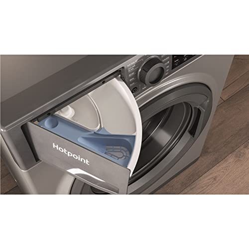 Hotpoint 7kg Graphite Freestanding Washer - 1400rpm