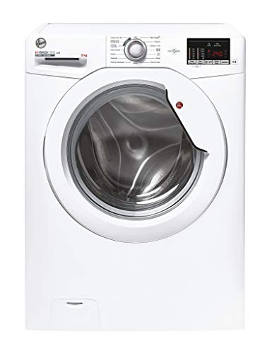 8KG Black Hoover Washing Machine, 1500RPM