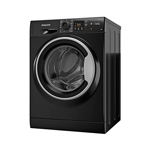 Hotpoint Black 8kg Washing Machine 1400rpm