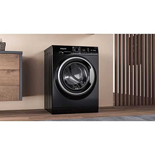 Hotpoint Black 8kg Washing Machine 1400rpm
