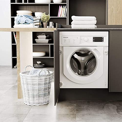 Hotpoint 9kg Built-in Washing Machine, White