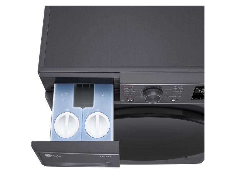 11kg Washing Machine with EZDispense™, TurboWash™, and Steam™
