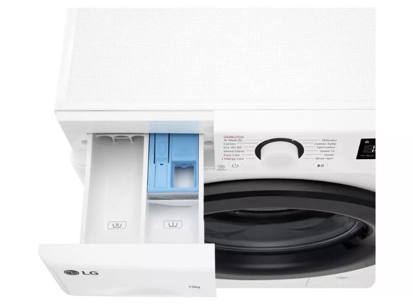 10KG Washing Machine with TurboWash and Steam Technology