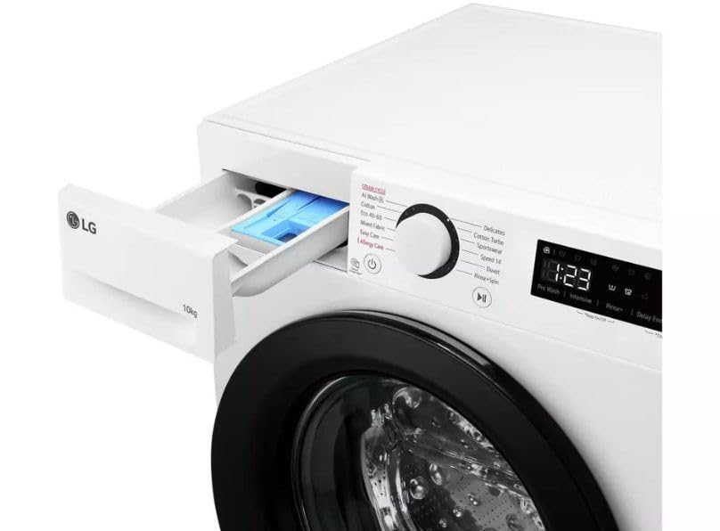 10KG Washing Machine with TurboWash and Steam Technology