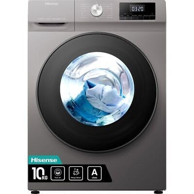 Hisense 10kg Washing Machine - Titanium - A Rated