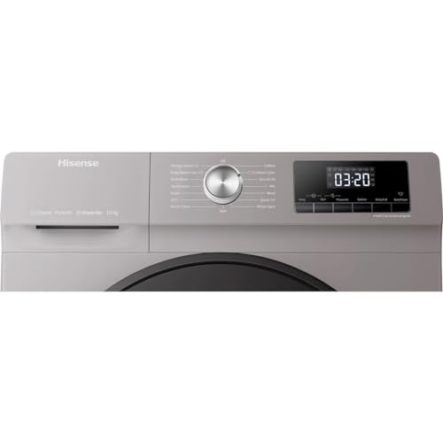 Hisense 10kg Washing Machine - Titanium - A Rated