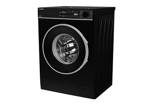 Sharp Freestanding Washing Machine with Steam and 15 Programs