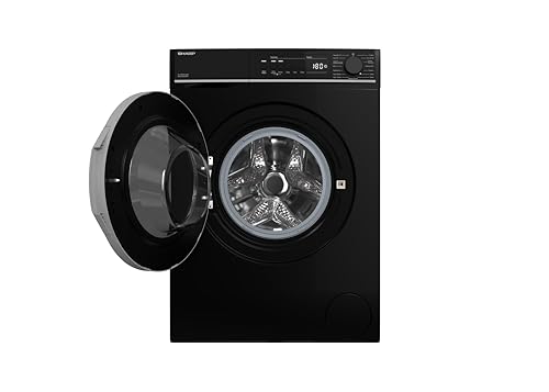 Sharp Freestanding Washing Machine with Steam and 15 Programs