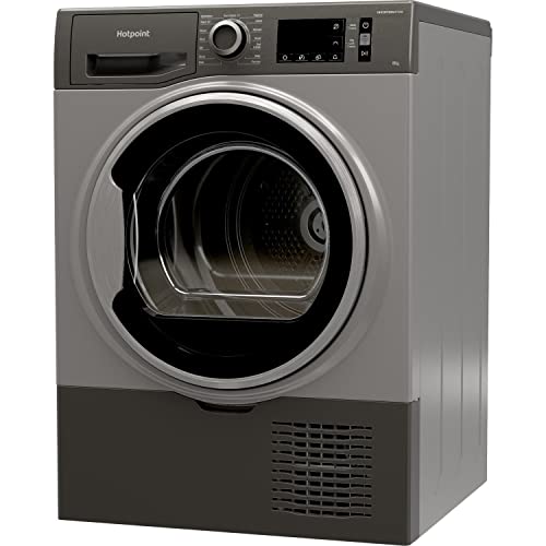 Hotpoint D81GS UK Condenser Dryer, 8kg Graphite