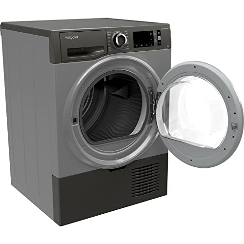 Hotpoint D81GS UK Condenser Dryer, 8kg Graphite