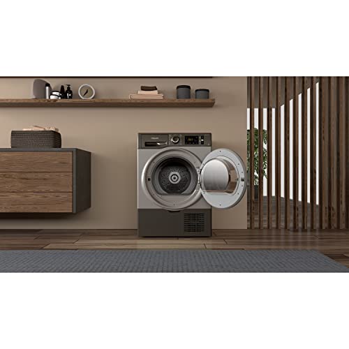 Hotpoint D81GS UK Condenser Dryer, 8kg Graphite