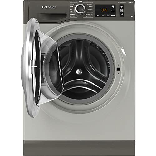 Hotpoint 9kg Freestanding Washing Machine, Graphite