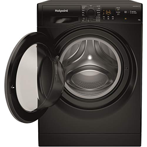 Black Hotpoint 10kg Washing Machine 1400rpm