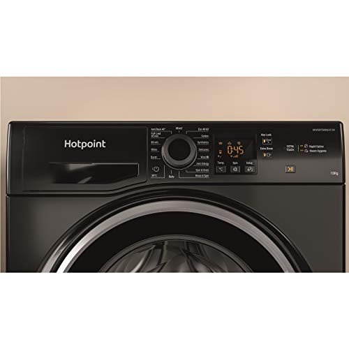 Black Hotpoint 10kg Washing Machine 1400rpm