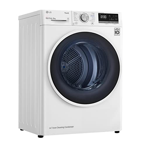 LG Heat Pump Dryer 9KG Freestanding White