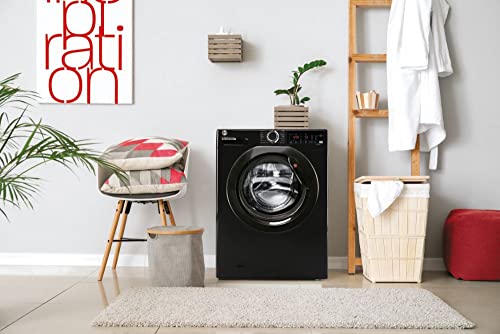 Hoover Freestanding Washing Machine, 9 kg Load, Black