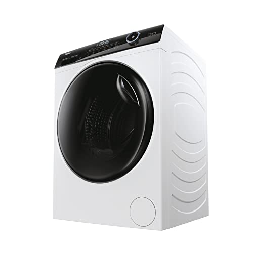 Haier Freestanding Washing Machine, 9kg Load, 1400RPM, White