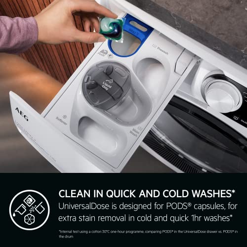 AEG 7000 Series ProSteam Washing Machine, 10kg, Energy Class A